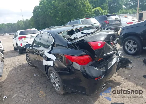 2014 Infiniti Q50 Premium из США, поврежденный, VIN JN1BV7AP7EM677449